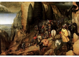 Bruegel, 
la conversione
di Saulo
